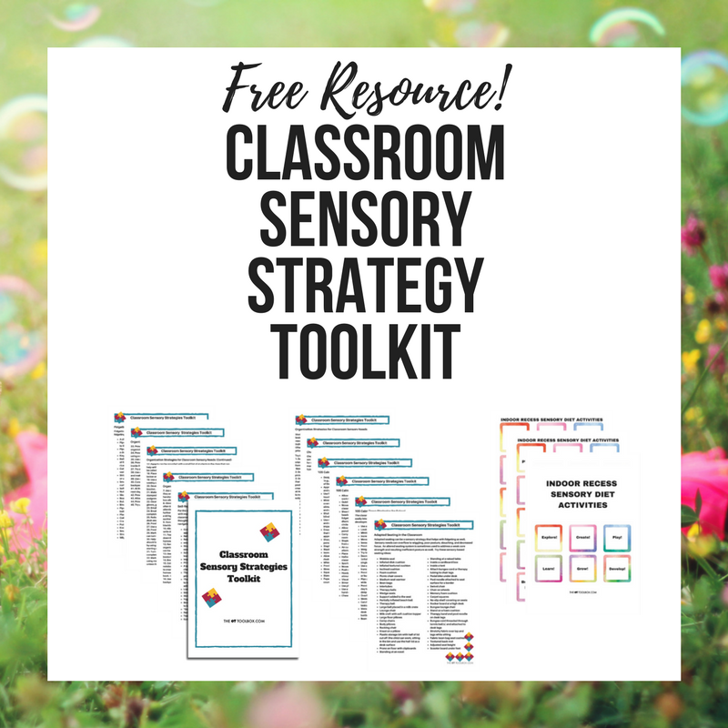 classroom sensory strategy toolkit #sensory