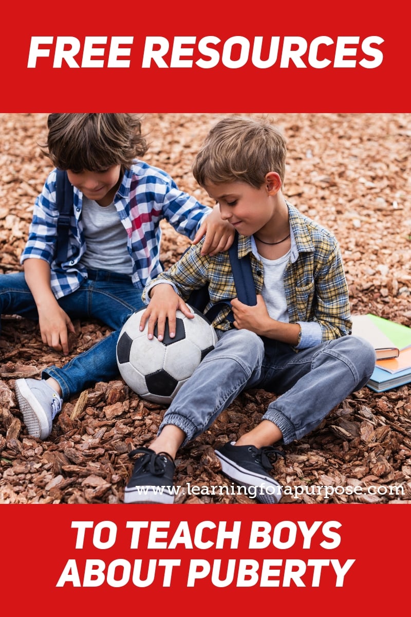 free resources to teach boys about puberty