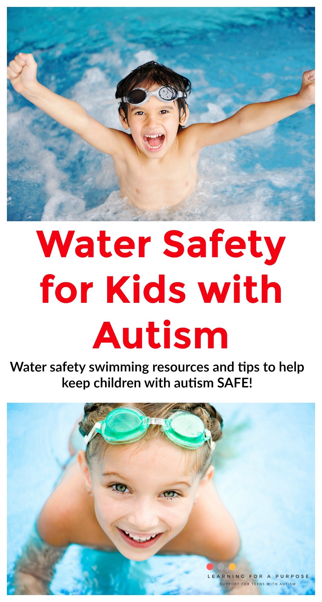 water safety for kids with autism #safety #water #swim #autism